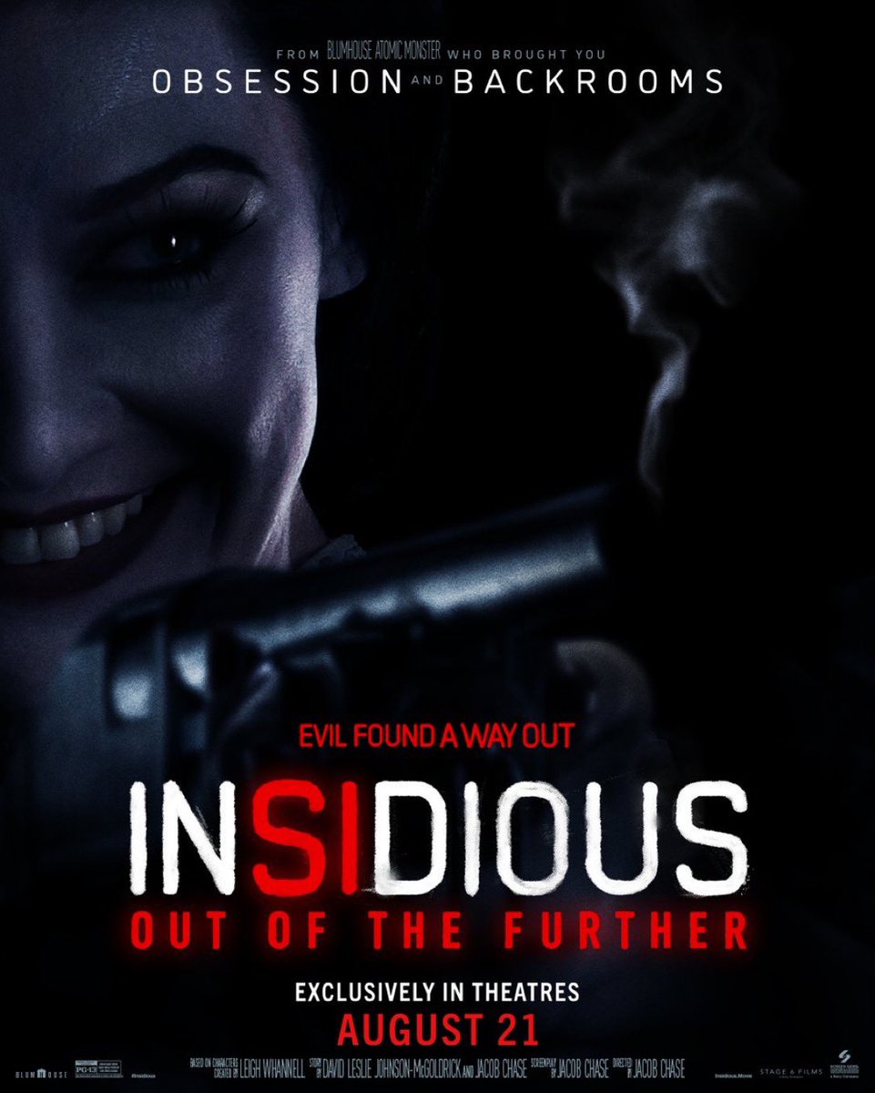 mkottick's tweet photo. New Character Poster : Sony’s #ScreenGems & partner #Blumhouse/#AtomicMonster presents #InsidiousOutOfTheFurther - coming to theaters August 21, 2026 #Sony https://t.co/GJC1vnEdJr