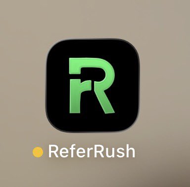 ReferRush's tweet photo. 👀 https://t.co/M4OyAIamZx