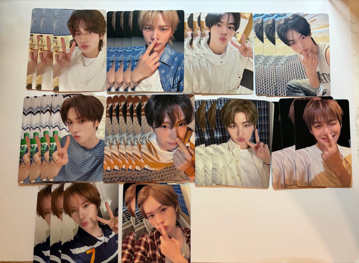 hj106_'s tweet photo. TWS 　トレカ　交換

譲)シニュ　ドフン　ヨンジェ　ジフン　ギョンミン

求)3枚目ハンジン、ダイバーシティ特典ハンジン優先
8/7めざましでの交換
お気軽にお声掛けください。 https://t.co/mkA9TWmoTQ