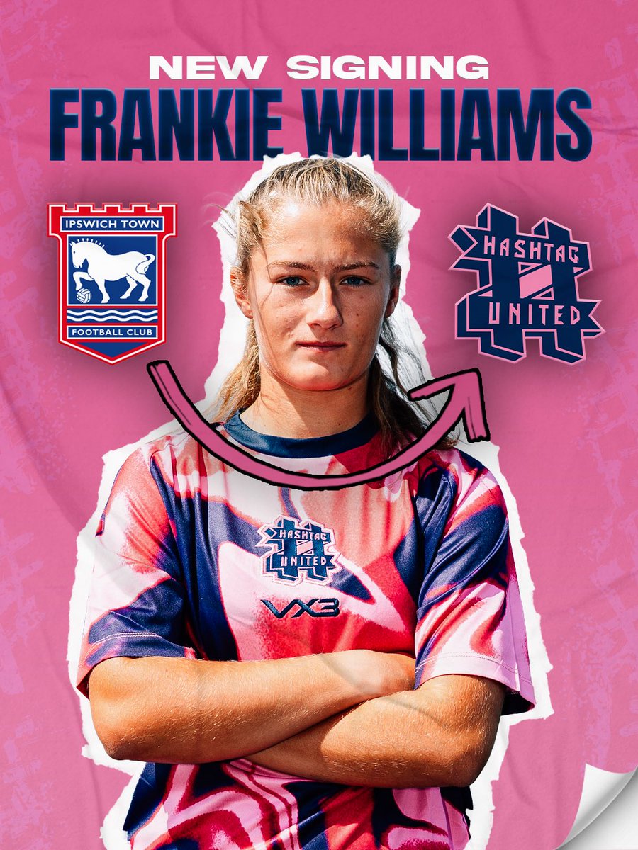 hashtagutdwomen's tweet photo. 𝑵𝑬𝑾 𝑺𝑰𝑮𝑵𝑰𝑵𝑮 ✍️ 

Today the club can announce the signing of teenage winger Frankie Williams 🤝

Frankie made her debut for Ipswich’s first team in 2025 following years of development in the Tractor Girls’ academy, and after an impressive showing in pre-season she adds exciting firepower to our attack for the upcoming campaign! 🔥

Please welcome her in the comments below 👇