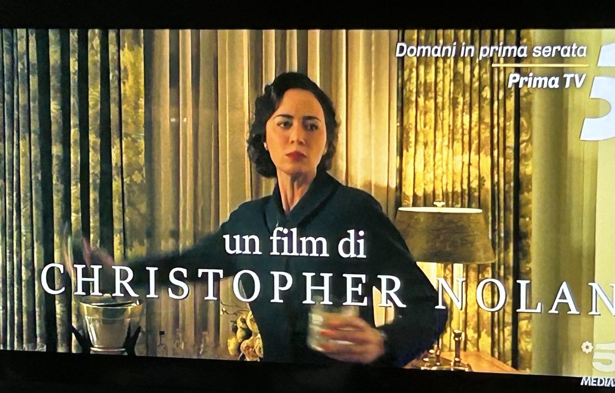 selndtroislaugh's tweet photo. Can’t wait to see Emily on tv tomorrow!! #Oppenheimer https://t.co/bGpr4lGeuX
