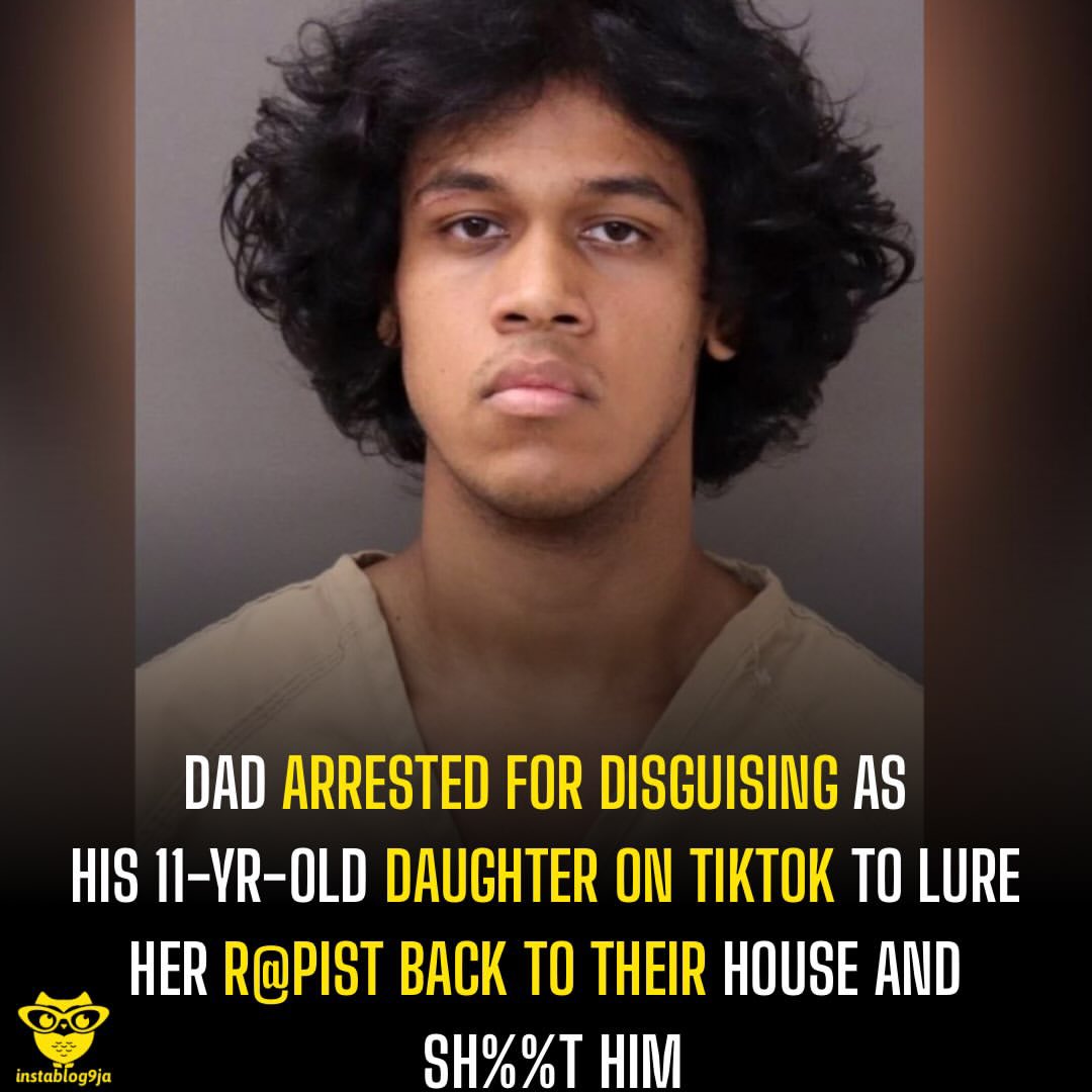 instablog9ja's tweet photo. Dad arrested for disguising as his 11-yr-old daughter on tiktok to lure her r@pistback to their house and sh%%t him 

An Ohio father has been charged after allegedly sh%%ting a 20-year-old man accused of r@ping his 11-year-old daughter, following a confrontation at the family’s home. 

According to prosecutors, the incident began after the girl’s mother discovered a video on her daughter’s phone that allegedly showed Diego Montoya Gonzalez s+xually a§§aulting the child inside their Grove City, Ohio, home. 

Investigators said the following day, the girl’s father, Malik Chandler, 31, allegedly posed as his daughter on TikTok to lure Montoya Gonzalez back to the house. Once he arrived, Chandler reportedly sh%t him twice. 

Chandler later told investigators he had planned to detain the suspect and call the police but claimed he believed Montoya Gonzalez was reaching for a g¥n, prompting him to open fire. 

Police responded to the scene and found Montoya Gonzalez suffering from two g¥nshot wounds. He was taken to a hospital for treatment, while Chandler was arrested and charged with felony a§§ault. His bond was set at $100,000. 

Meanwhile, a grand jury has indicted Montoya Gonzalez on two counts of r@pe, five counts of pandering s+xually oriented material involving a minor, and one count of obstruction of official business. 

Prosecutors also stated that several videos depicting the s+xual ab¥se of children, including one involving an infant or toddler, were found on his phone. 

A judge later set Montoya Gonzalez’s bond at $20,000 recognizance and $50,000 cash. If released, he is prohibited from contacting the victim or her family and is barred from using the internet except for work-related purposes.