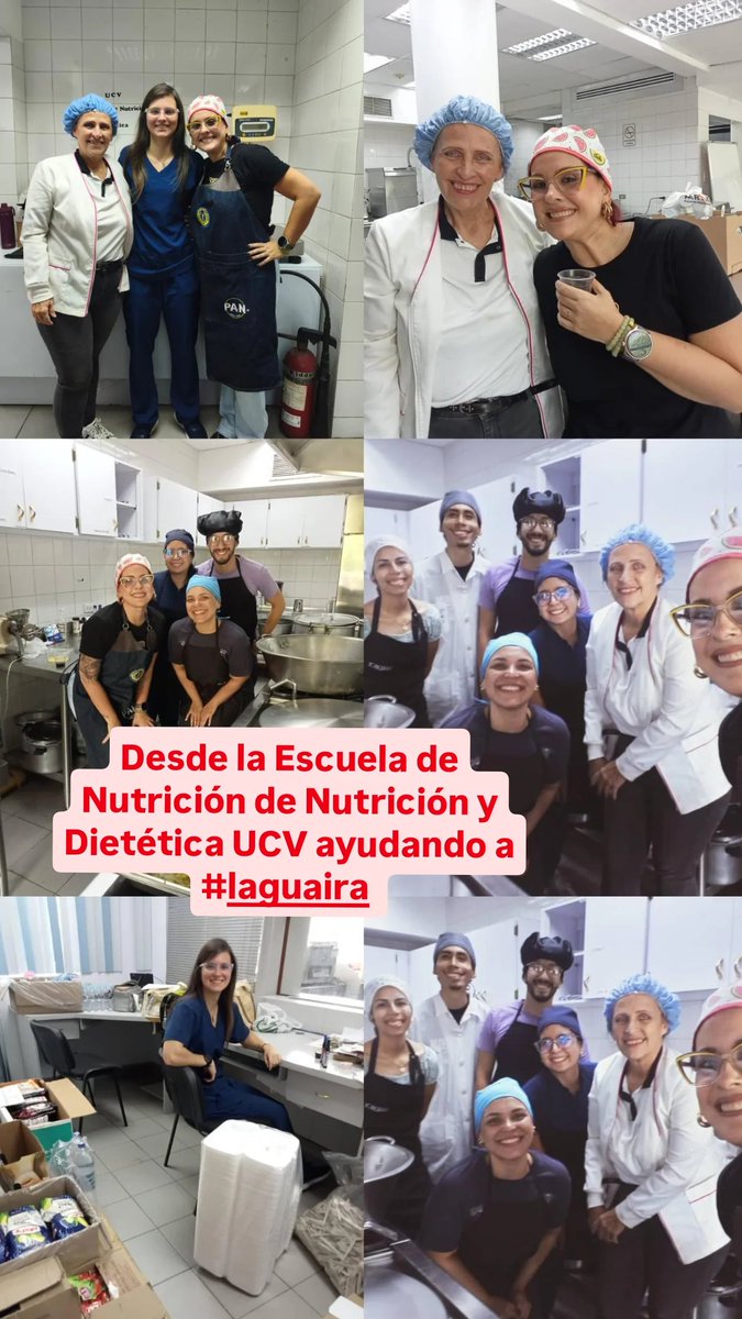 tunutripersonal's tweet photo. La Escuela de Nutrición y Dietética UCV ayudando a #laguaira https://t.co/vmzBG5sjhB