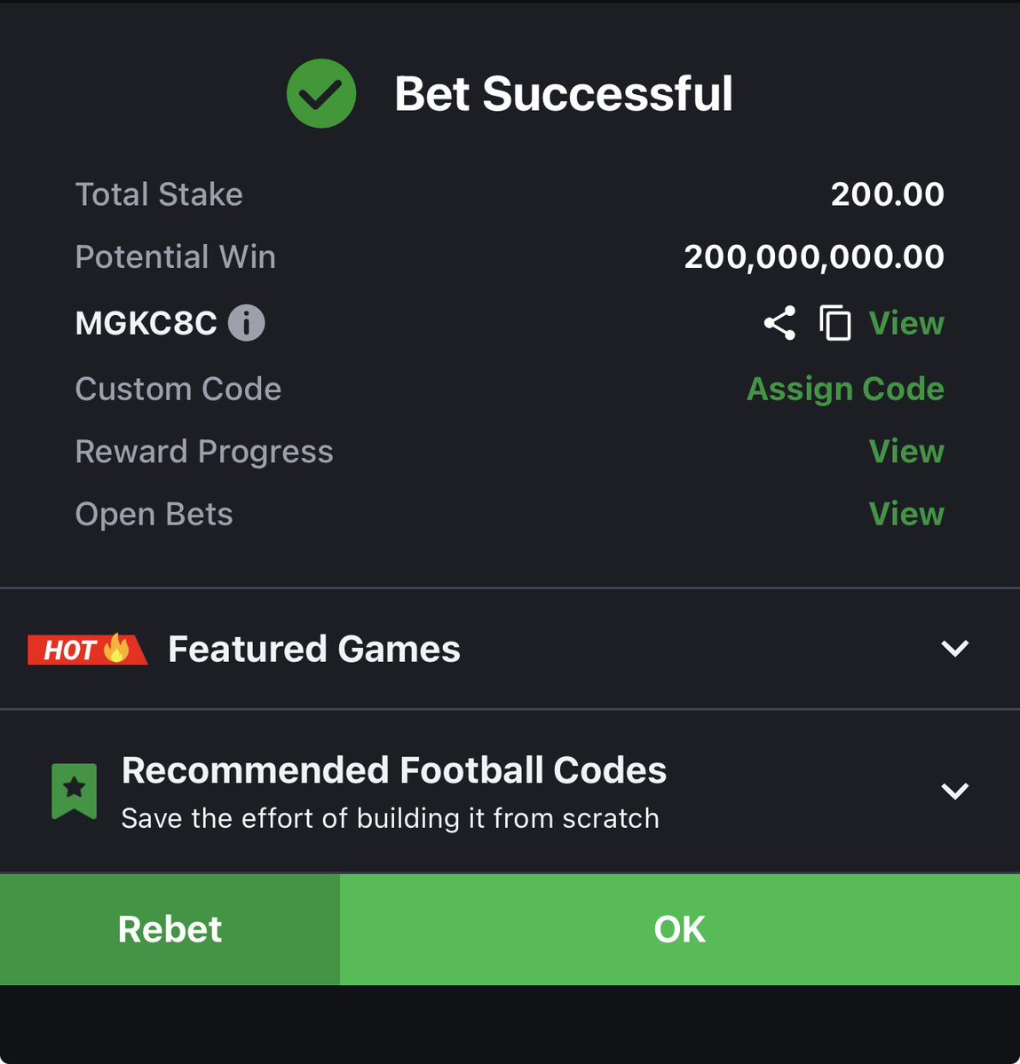 Cyberjoe19's tweet photo. WEEKEND LONGSHOT 🔥🔥🔥

1/2UP WIN ACCA - MGKC8C

OVERS ACCA - X09NMB https://t.co/xXAxwrWYyQ