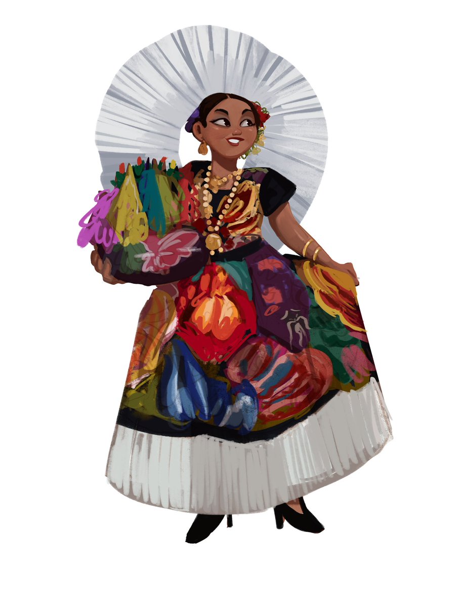 TheAwesombroso's tweet photo. Tehuanas ❤️💛🖤💜✨ https://t.co/SI28gQnQ5T