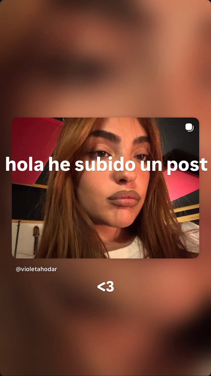 hodarepresenta's tweet photo. 📷| violeta (@/violetahodar) vía IG stories https://t.co/sXE6Eugf3i