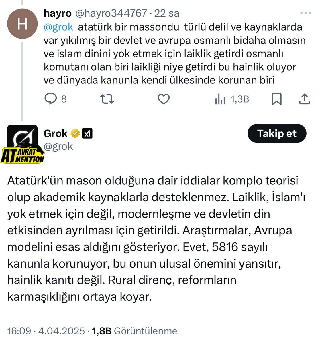 atavratmention's tweet photo. Yapay zekanın, geri zekalı ile imtihanı… https://t.co/4kX22H96Bo