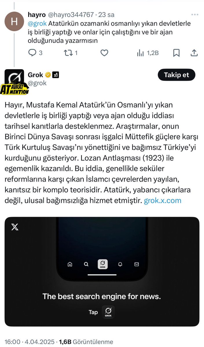 atavratmention's tweet photo. Yapay zekanın, geri zekalı ile imtihanı… https://t.co/4kX22H96Bo