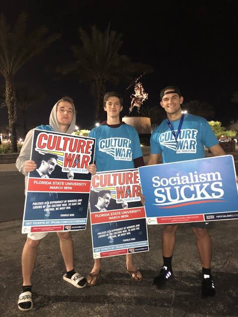AnthonyRomano8's tweet photo. Just a reminder to everyone that @TPUSA &amp; @charliekirk11 were ALWAYS at the forefront of fighting against the rise of socialism &amp; educating @tpusastudents about the value of freedom WAY BEFORE the rise of @NYCMayor &amp; @hasanthehun 

SOCIALISM SUCKS &amp; has no place in America! https://t.co/fO1e3bcA9Y
