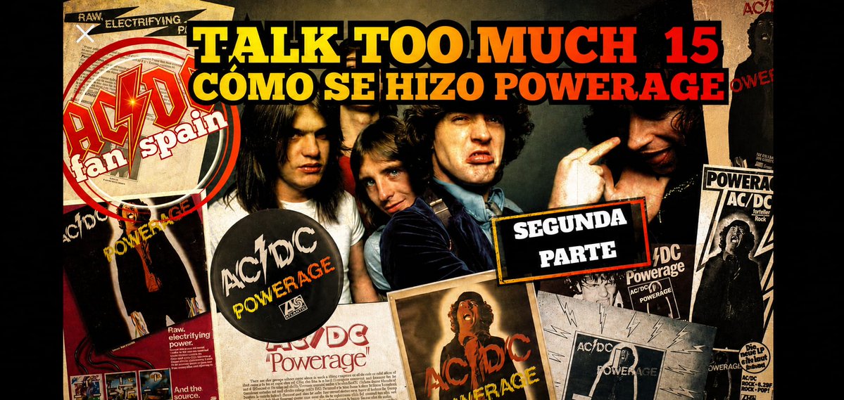 ACDCgaleon's tweet photo. Ya puedes ver el segundo capítulo de #TalkTooMuch, dedicado a la historia de #Powerage. Un recorrido en profundidad por la creación de uno de los discos más legendarios de @acdc.
Cap. 1: https://t.co/xGMvuG1EkB
Cap. 2: https://t.co/eO9mBQyfrs
iVoox: https://t.co/q6zqePnacs https://t.co/WDoWOm1Cyr