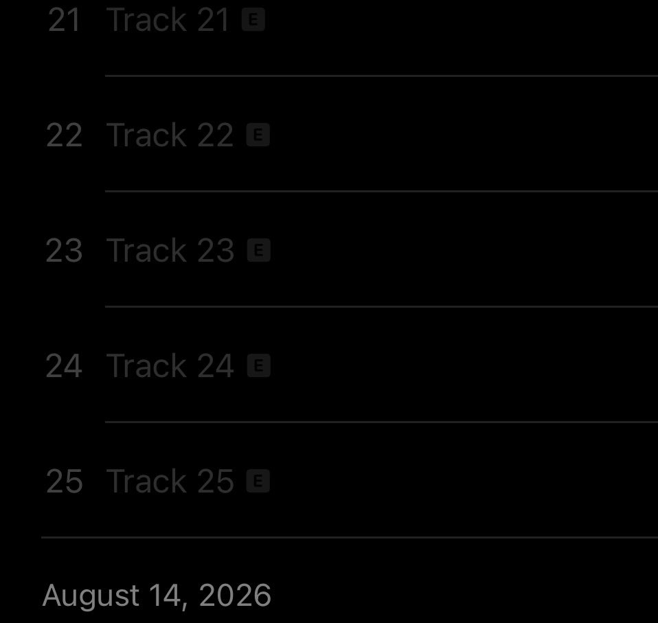OnThinlce's tweet photo. Trippie Redd’s upcoming album ‘NDA’ will have 25 songs 📀 https://t.co/7wfVBVb3uw