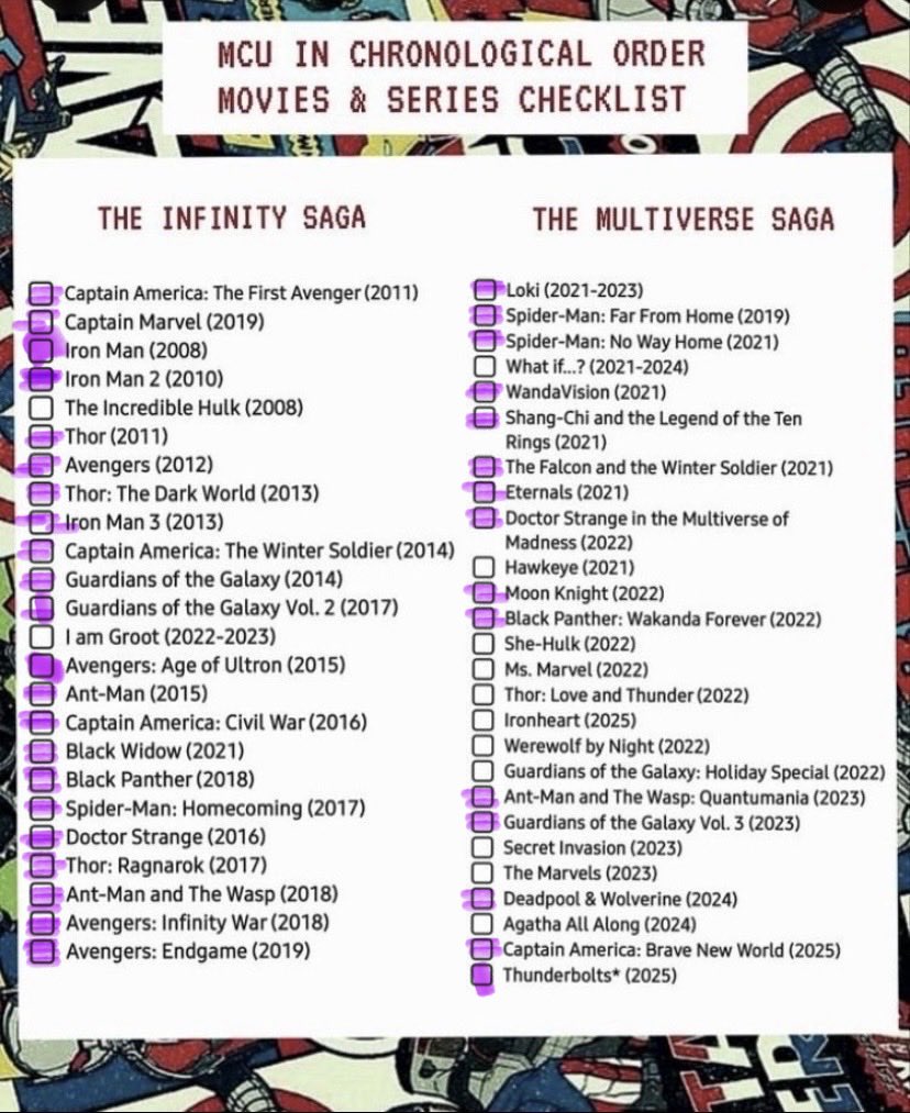 katierozes's tweet photo. You can see where I lost the motivation (also i just watched Quantumania and Deadpool and Wolverine last week lol) https://t.co/wzGCXMKII4