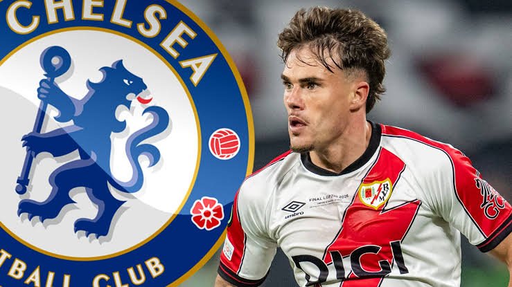 Blue_Footy's tweet photo. ‼️ Chelsea's improved bid for Pep Chavarria is at around €19 million plus add-ons to RayoVallecano. 

The deal is very close to being completed. So I think this deal is happening. The here we go is imminent, and Pep Chavarria will be the next one for Chelsea.

~ @FabrizioRomano https://t.co/11GEkyJhTt