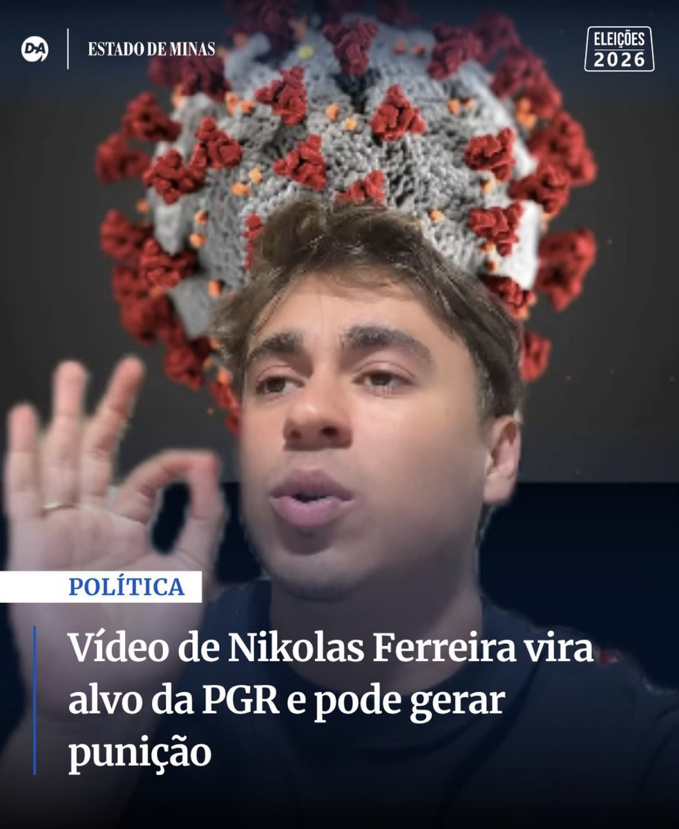 bellagoncalvs's tweet photo. Punição é o mínimo. O moleque decide que é hora de voltar com conspiração negacionista, negar a pandemia, as vacinas e tudo mais. E vejam bem: as vésperas das eleições. Não é por acaso né gente. Um criminoso, é isso que ele é! https://t.co/HtzbK5IXPS