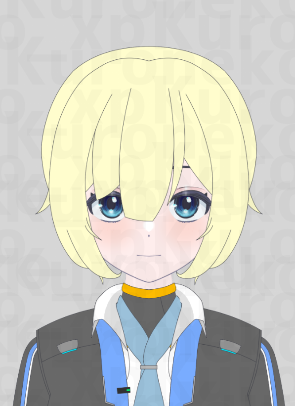 kuroneko_xp's tweet photo. オリキャラにやっと頭ができました！頭作成開始から三日目ですが、まだ髪の形を検討中です。 https://t.co/2BG3VfbRKl