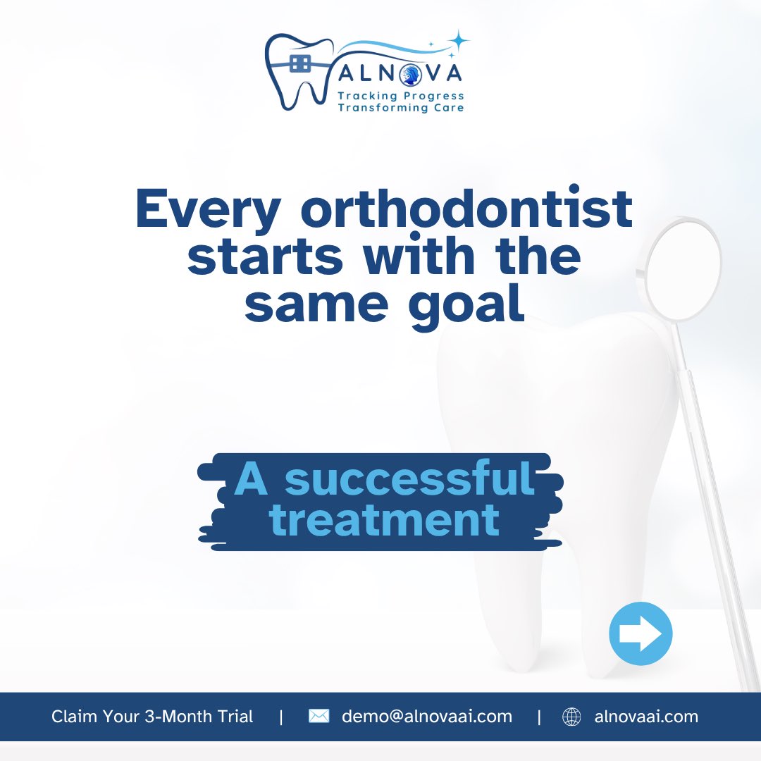 AlnovaDental's tweet photo. The clinics that deliver the best patient experiences keep patients connected between every appointment.
That's the difference Alnova AI is building.
To learn more, send a DM to book a demo
#AlnovaAI #DentalPractice #Orthodontics #PatientEngagement https://t.co/GLcveQ0Zpk