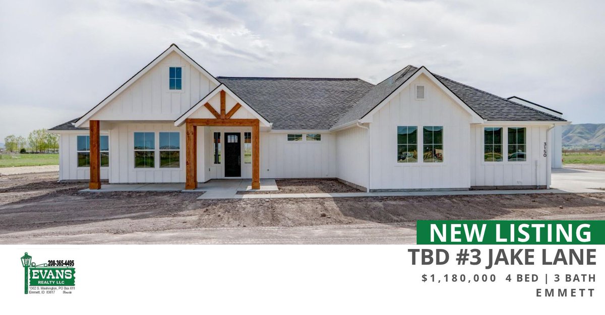 GinaBanister's tweet photo. 📍 New Listing 📍 Take a look at this fantastic new property that just hit the market located at Tbd #3 Jake Lane in Emmett. Reach out here or at (208) 283-2946 for more information!

Listed by Kyle Stratton https://t.co/6buqP0nVh7 https://t.co/itLyqPjFdq