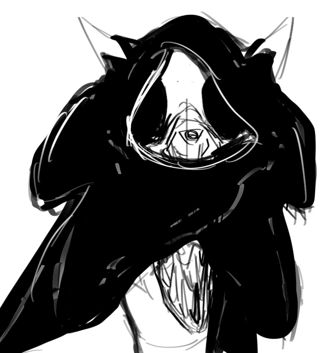 lazyluf's tweet photo. i cant rlly find a title for this  exeuctioner pr design ig
this looks like tricky solv im gonna cry

hi @BreaK0102 

#weinercompressionday #sonicexe https://t.co/AgKbBTC4fr
