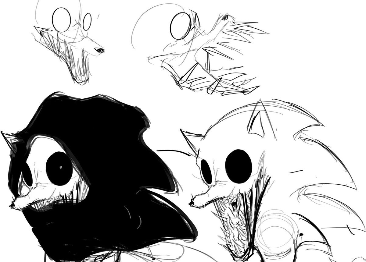 lazyluf's tweet photo. i cant rlly find a title for this  exeuctioner pr design ig
this looks like tricky solv im gonna cry

hi @BreaK0102 

#weinercompressionday #sonicexe https://t.co/AgKbBTC4fr