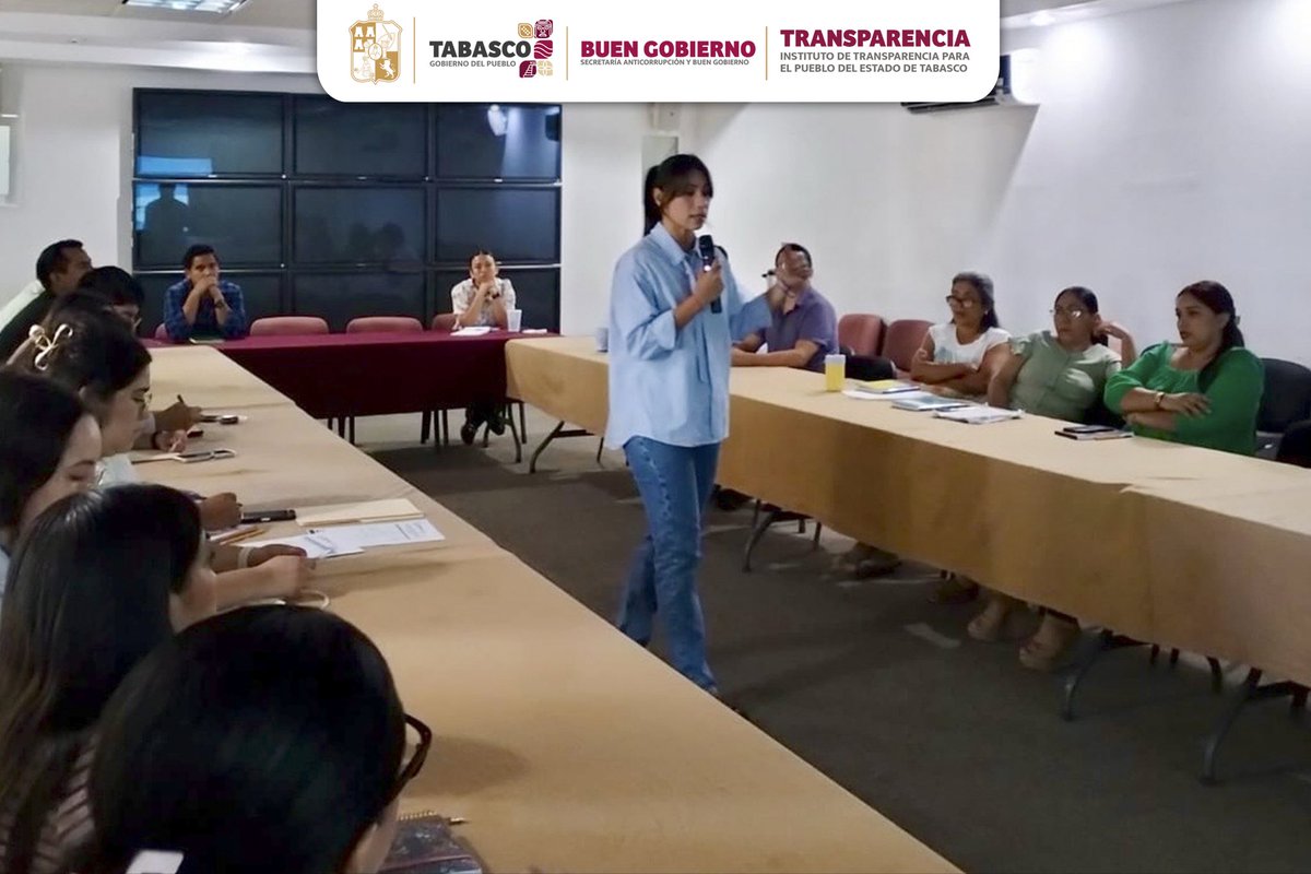 ITPETabasco's tweet photo. Visitamos la Secretaría de Bienestar Tabasco para impartir la capacitación "Socialización de la Ley de Protección de Datos Personales".
#ITPET #DatosPersonales #Transparencia https://t.co/uLbTeUG52x