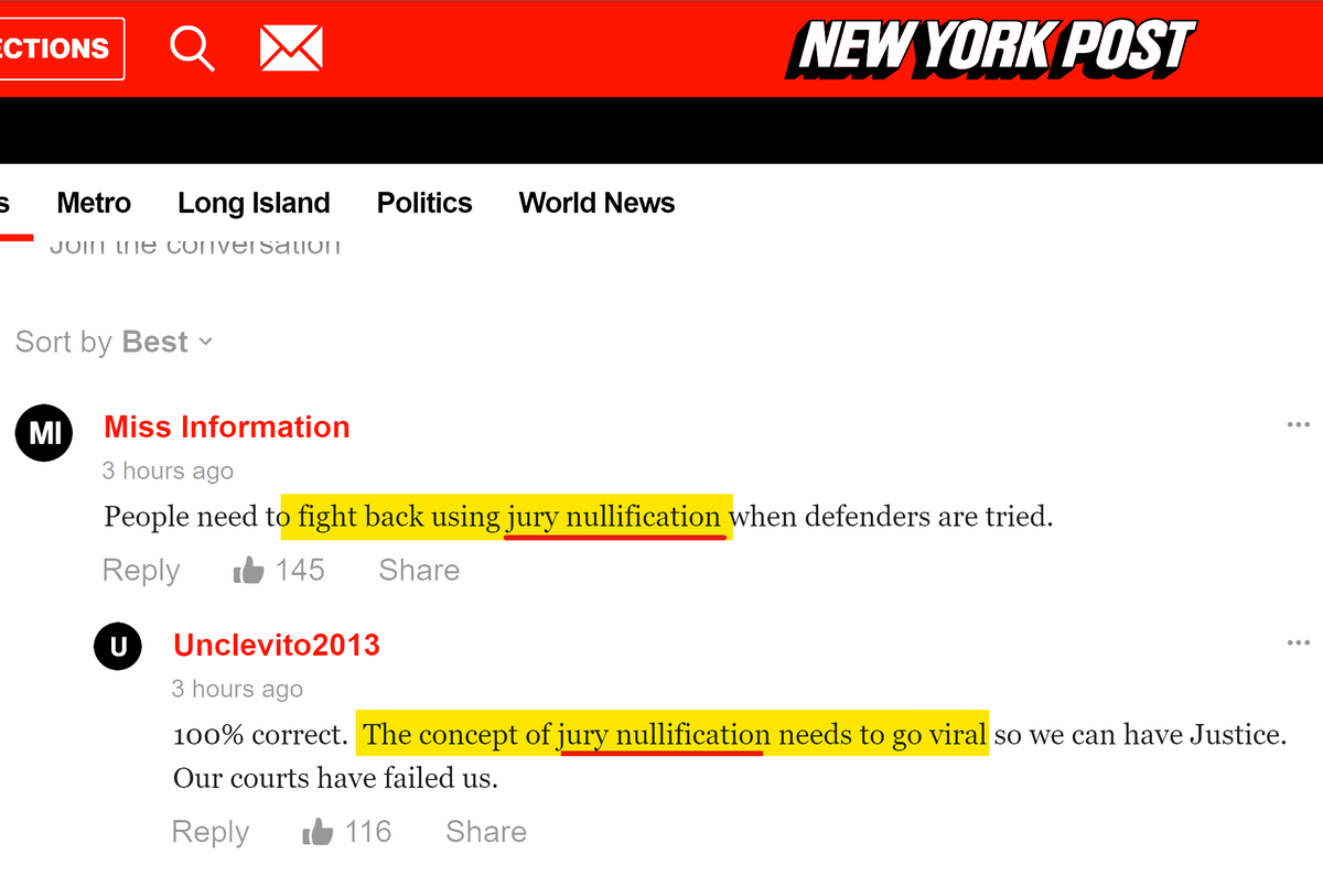 mkauai's tweet photo. @nypost Top comments are a bit of a white pill.

#FreeMalik https://t.co/QPuBcUr92Z