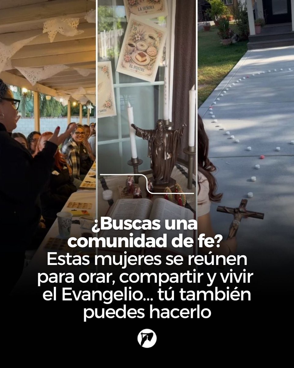 ChurchPOP_es's tweet photo. Su experiencia puede inspirarte a empezar un grupo centrado en Dios.

➡️ "Tenía hambre de Cristo y de comunidad". Con ese deseo, Jerlynn Torres creó Señora Bible Study, un espacio donde mujeres se reúnen para orar, leer la Sagrada Escritura y crecer en la fe.

“Si tú también tienes hambre, toma una silla. Trae tu fe, trae tu historia, trae tu cultura… y llevémoslo todo a Jesús juntas".

🔗 Lee el artículo completo aquí: https://t.co/5k6ssTqFRt
✍🏻 Harumi Suzuki
Crédito: cheflynntorres, instagram.