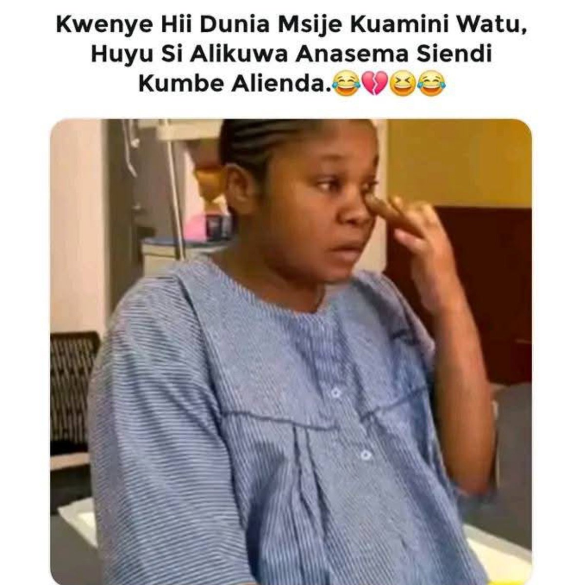 Skyfly_gains's tweet photo. Nachoka mwenzenu khaaa 😄 https://t.co/VdDIeh6oc5