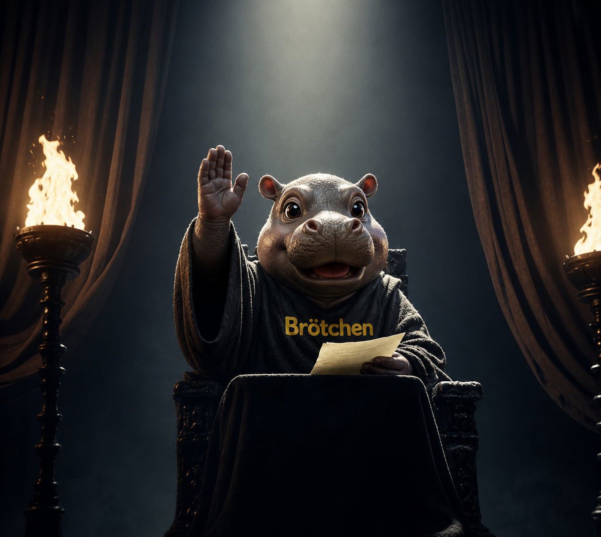 brotchencto's tweet photo. The council has spoken.
The verdict is simple: we’re not stopping here. ⚖️🦛 https://t.co/DnOPUCoYAl