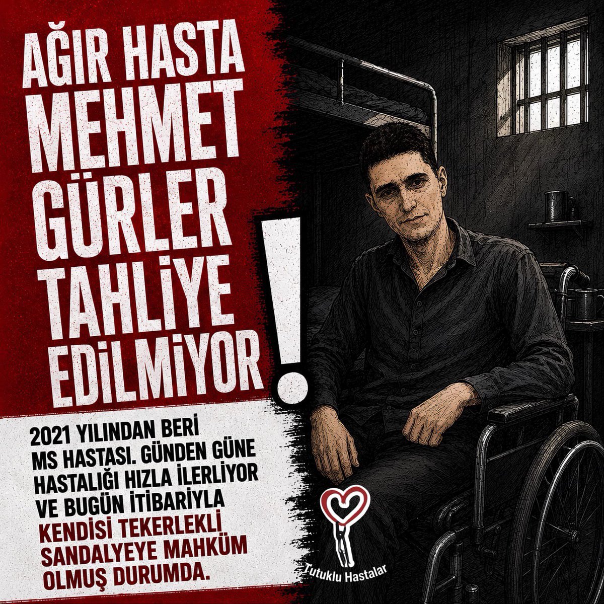 Sadecehuman2's tweet photo. İyilerin terörist ilan edildiği, hırsızların da kahraman ilan edildiği güzel ülkem. Bu zulümler gözünüzün önünde oluyor ve inatla sessiz kalıyorsunuz.

#StatuDegisikligiSarti
Mohamed Salah
Cezaevinde 1412Hasta
#BeklentimizGenelAf
#BPlaniTamDestek
#SerdalAdalıİstifa
#froto https://t.co/BXTqTA5JVI