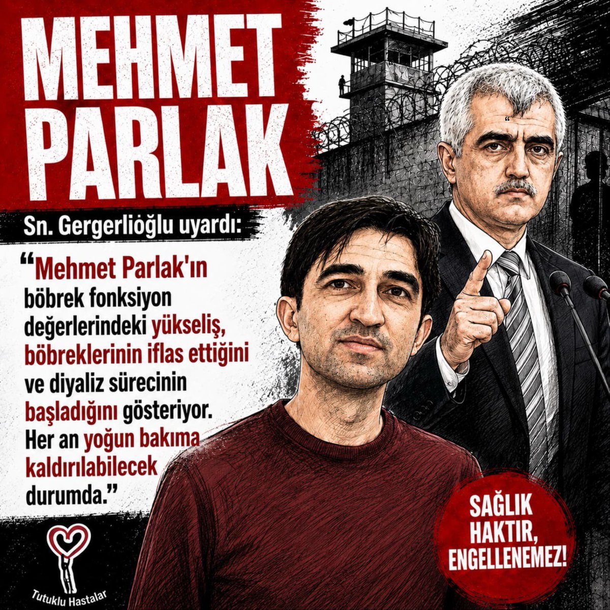 Sadecehuman2's tweet photo. İyilerin terörist ilan edildiği, hırsızların da kahraman ilan edildiği güzel ülkem. Bu zulümler gözünüzün önünde oluyor ve inatla sessiz kalıyorsunuz.

#StatuDegisikligiSarti
Mohamed Salah
Cezaevinde 1412Hasta
#BeklentimizGenelAf
#BPlaniTamDestek
#SerdalAdalıİstifa
#froto https://t.co/BXTqTA5JVI