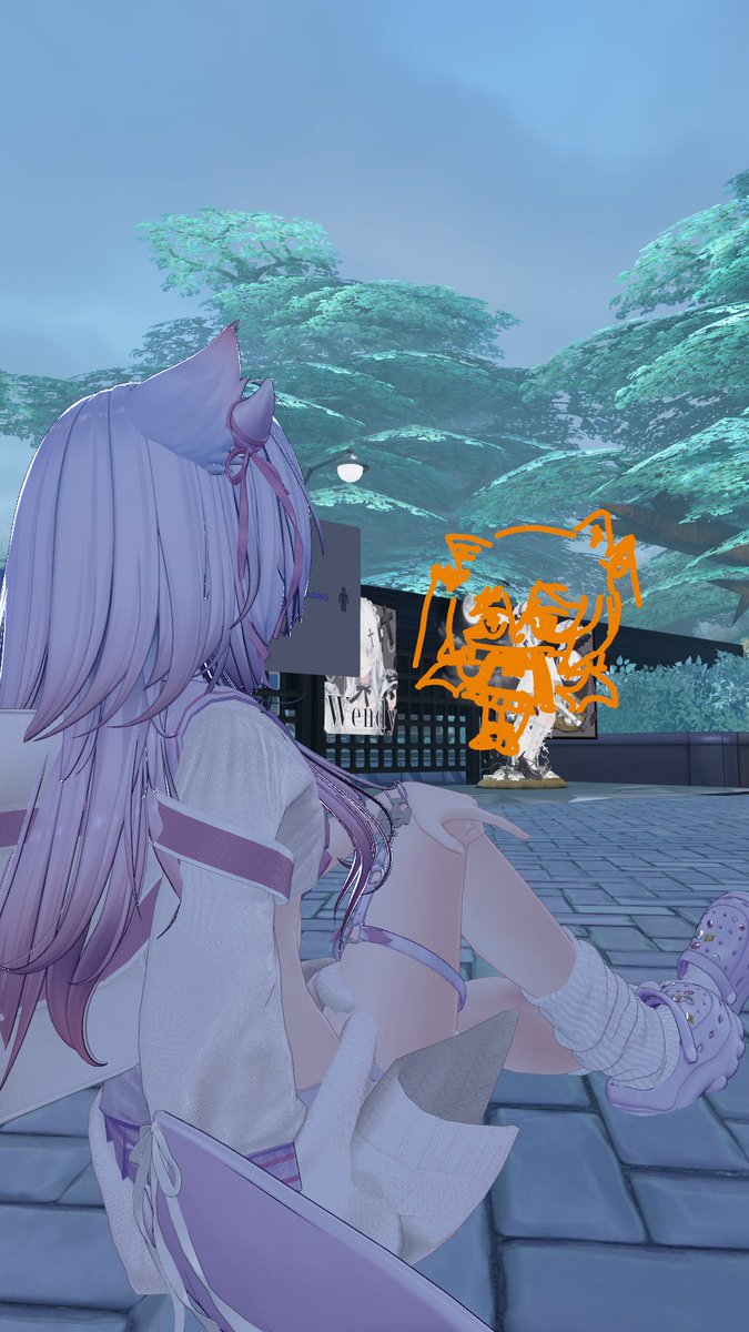 FLSD33's tweet photo. 韓国のVRCプレイヤーが描いてくださったQ版キャラクターモデルに感謝いたします。#VRCHAT https://t.co/2xZtTLJIK7