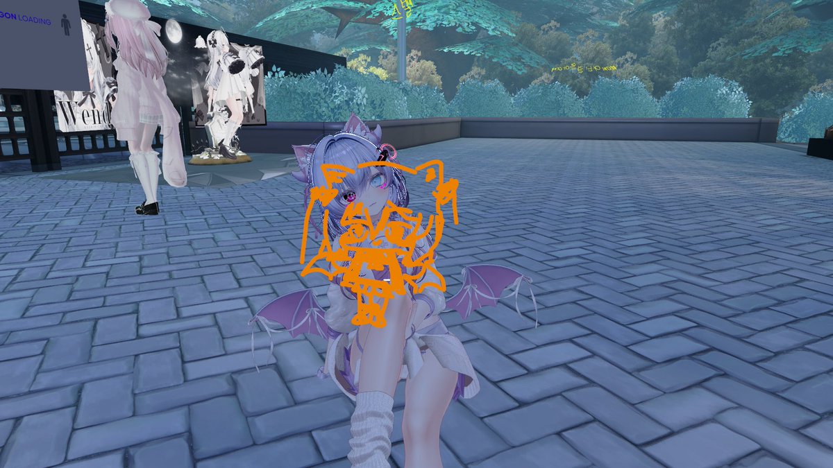 FLSD33's tweet photo. 韓国のVRCプレイヤーが描いてくださったQ版キャラクターモデルに感謝いたします。#VRCHAT https://t.co/2xZtTLJIK7