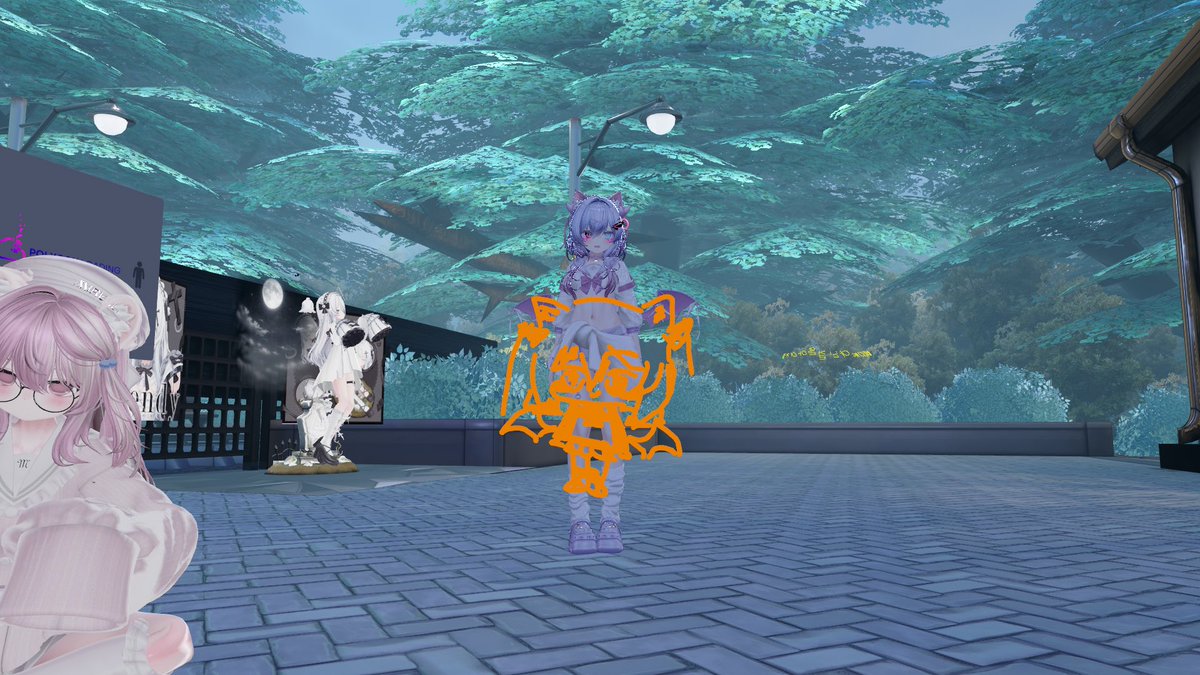 FLSD33's tweet photo. 韓国のVRCプレイヤーが描いてくださったQ版キャラクターモデルに感謝いたします。#VRCHAT https://t.co/2xZtTLJIK7