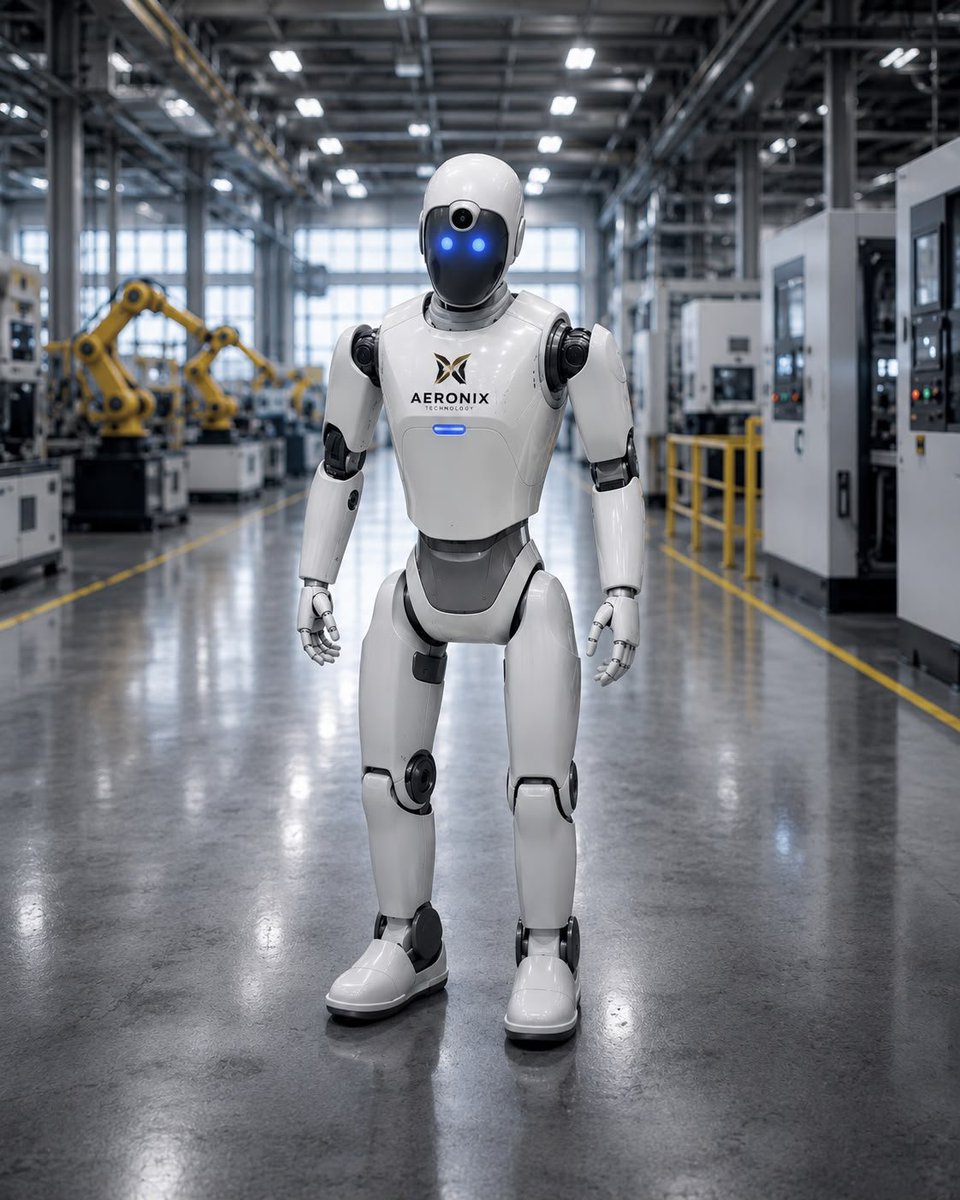 AeronixTech's tweet photo. One of the early prototypes of the home humanoid robot currently being developed by the AERONIX TECHNOLOGY team. 

We are still in the development phase. 🤖

#AeronixTechnology #HumanoidRobot #AI https://t.co/benEyOW3Uv