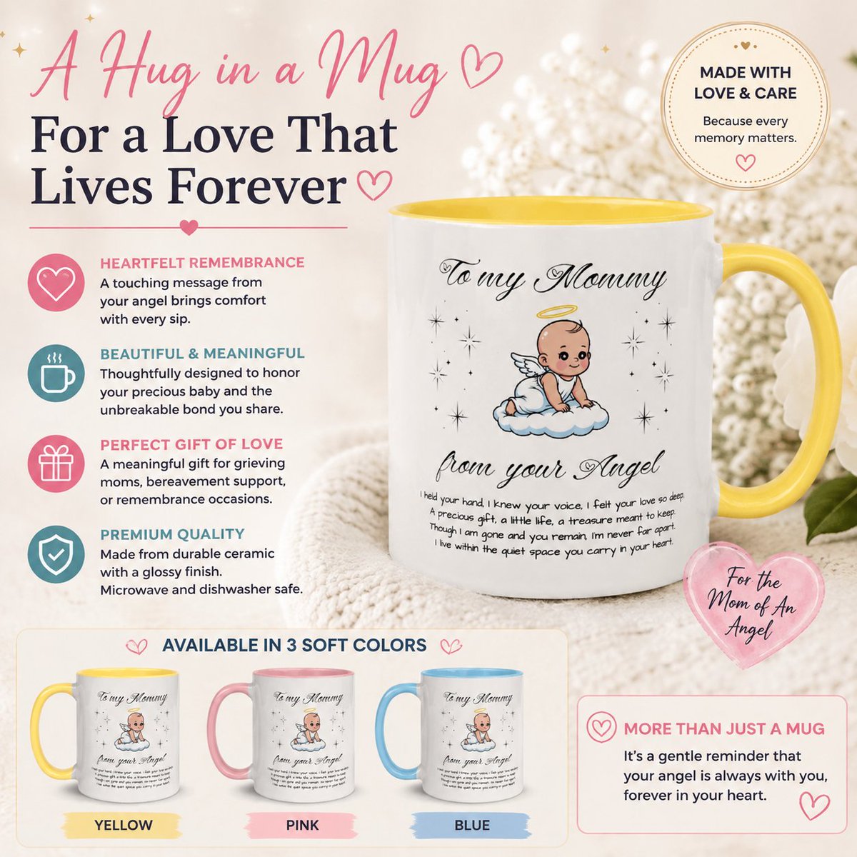 sa_treasures's tweet photo. For every mom carrying a love that never left, even when her Angel did ๐ค๐๏ธ
This little mug holds a big piece of your heart
https://t.co/4DnbkkcG82
#InfantLoss #AngelBaby #PregnancyLoss #MiscarriageSupport #ChildLossAwareness #GriefSupport #StillbirthAwareness #BabyLoss https://t.co/CReUmIoFMs