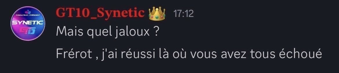 NgO_ESPORT's tweet photo. gg @GranTrack10 pour la non qualification 🫵🏻🫵🏻

NgO>gt10😹😹 https://t.co/tW6rjcEdVS