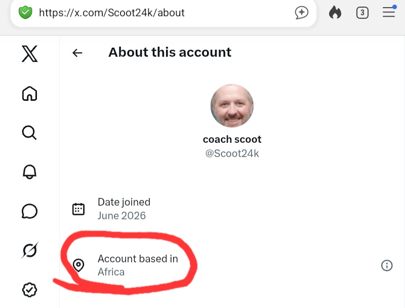 MISTER_F00TBALL's tweet photo. 🗣📢  @ScammersStopped 

🚨  @Scoot24k  🚨

1) location is Chicago, IL
2) account based in Africa 

@RileyShamas_29 &amp; @Colt45Garrett -
You guys need to Block this "coach"

👍👍 https://t.co/H9SZqOI3Wt
