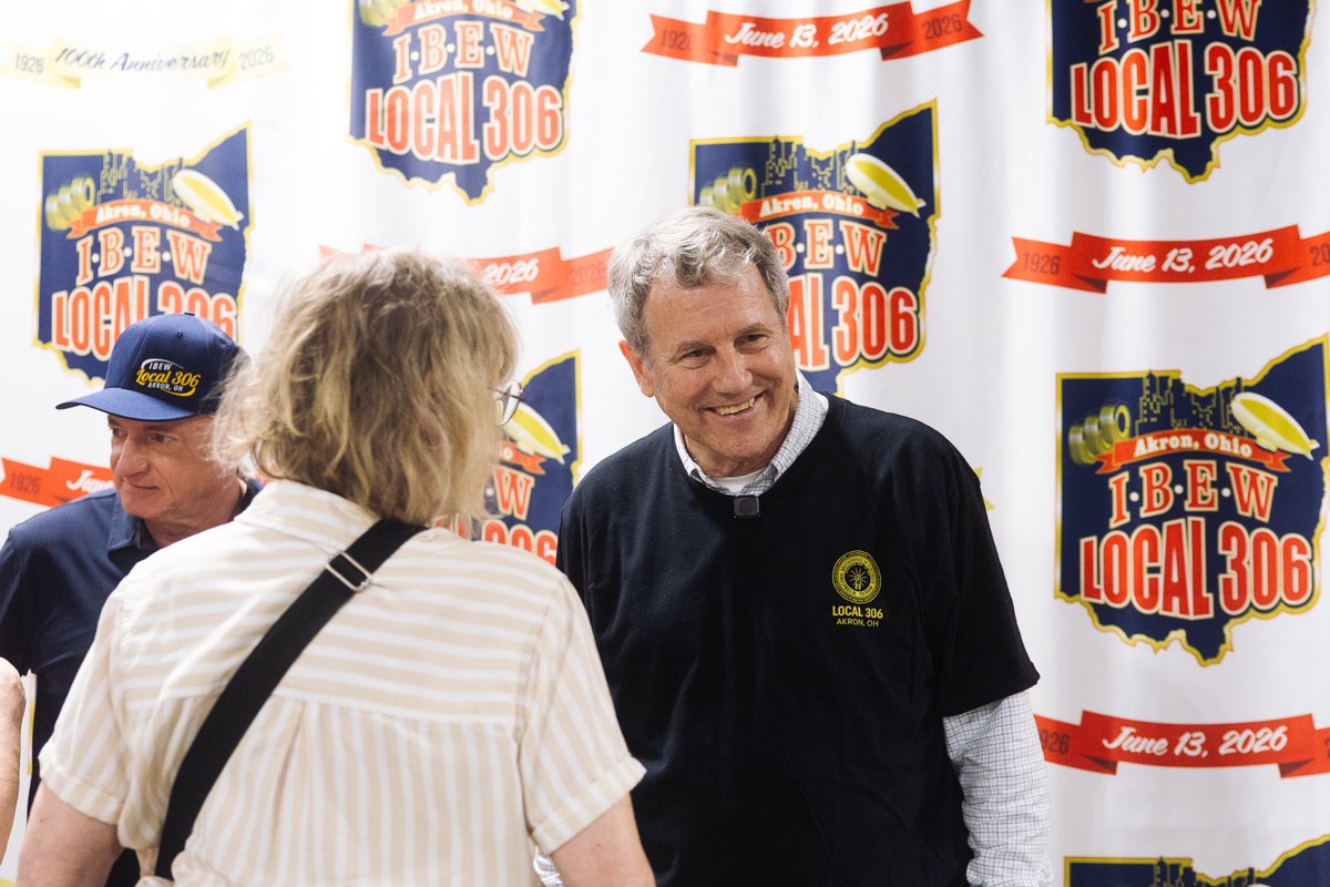 SherrodBrown's tweet photo. Putting workers over billionaires every single time. https://t.co/cRMyth9RC9