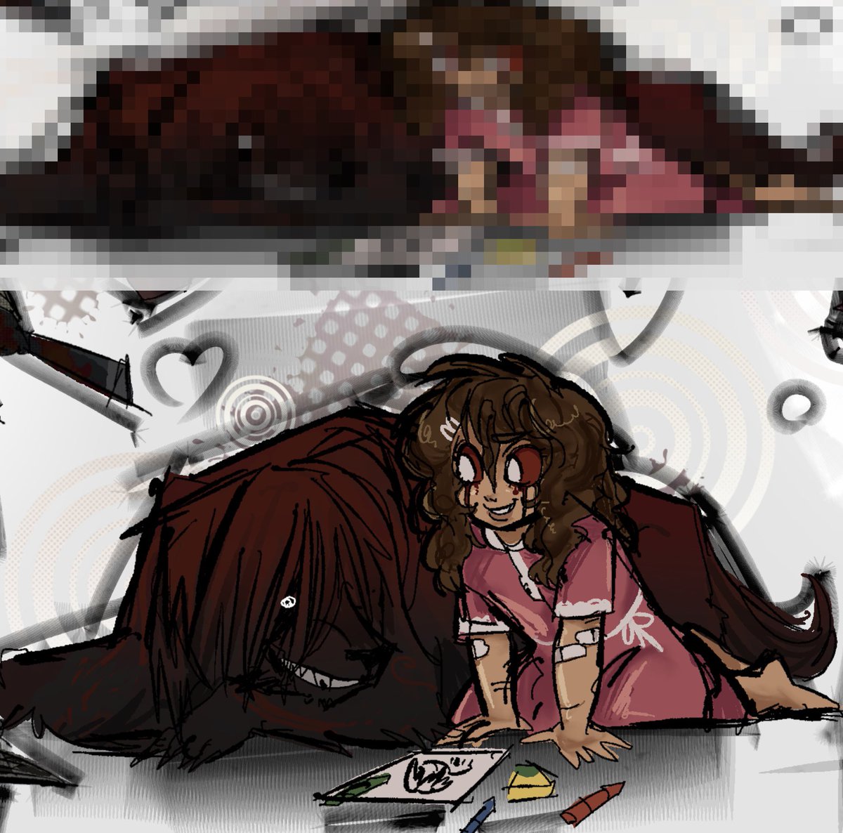 oliiiipopzz's tweet photo. sally and smile dog 🐶
#crptwt #svtwt #smiledog #sallywilliams #creepypasta https://t.co/GKqEjfQN2A