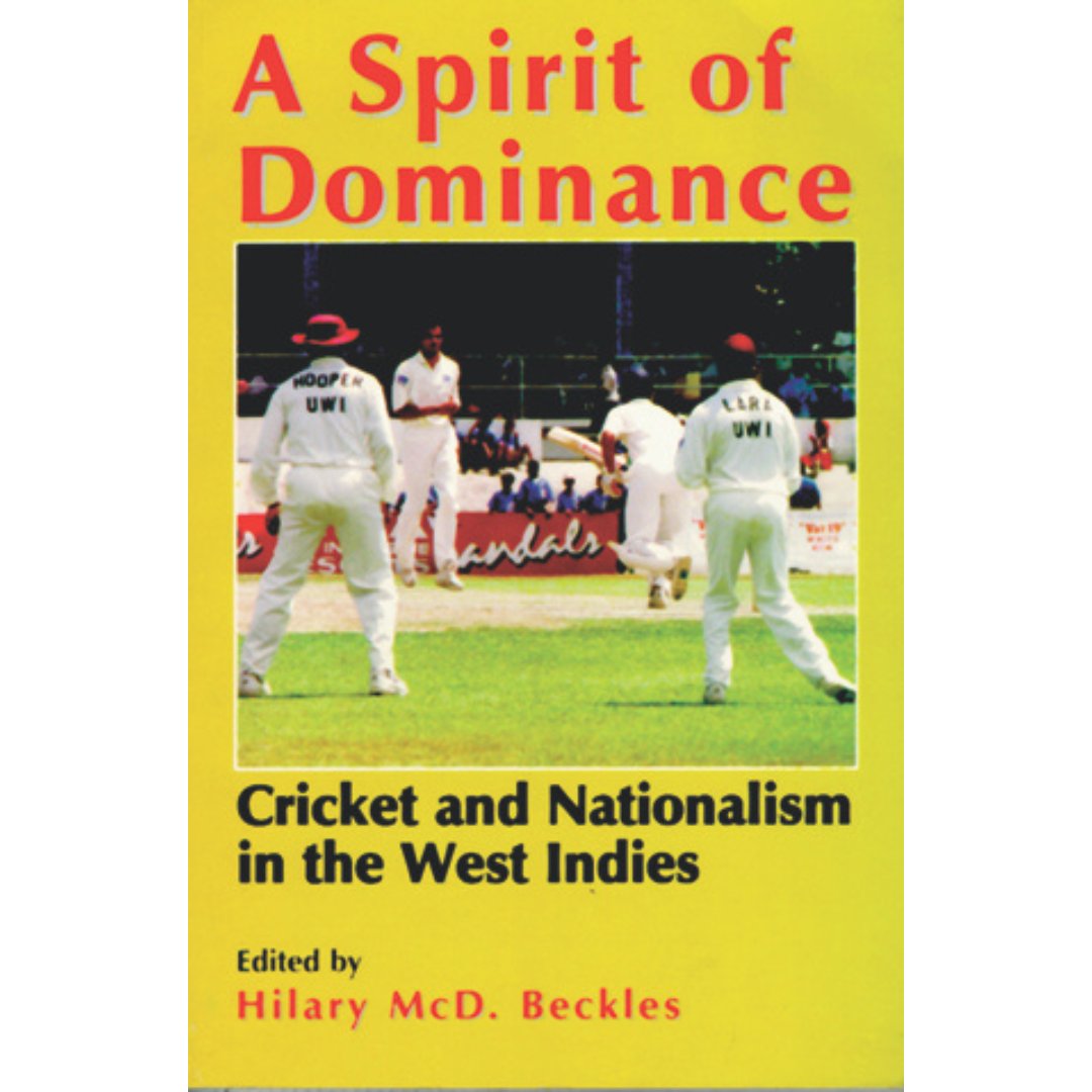 UWIPRESS's tweet photo. A Spirit of Dominance edited by Hilary McD. Beckles, brings together thought-provoking essays that examine the profound relationship between West Indies cricket and the development of Caribbean nationalism https://t.co/jNKixBzid1

#UWIPress #Cricket #WestIndiesCricket https://t.co/W3DamtAjzw