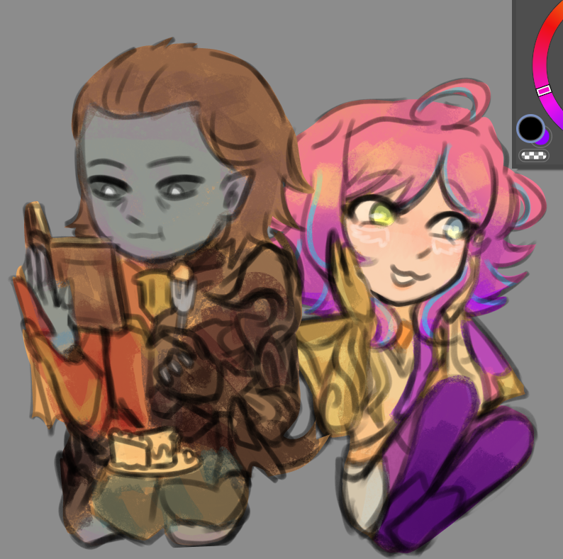 kimangelite's tweet photo. little chibs practice :3 #warframe #warframefanart #tennocreate https://t.co/vJyGsKxRTE