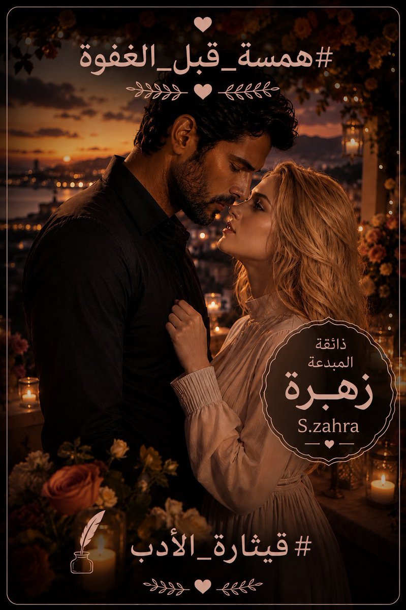 myyyyr141131's tweet photo. @2zad101010 @QitharatAdab @zahrat_lotas دق قلبي بالبوح
وتناغمت نبضاته تعانق حروفك
ولازلت ناسكا بمحراب تفاصيلكِ
أشاغب فيكِ الحب
وتراودني
احضان #همس_قبل_الغفوة
على عزف اوتار اللهفة
يا أمرأة اضاءت عتمتي
تعانق سكون شغف الفارس
على لهيب صدر التمني
#farse
#قيثارة_الأدب
#ملتقى_قيثارة_الأدب https://t.co/Pcv9C7msSP