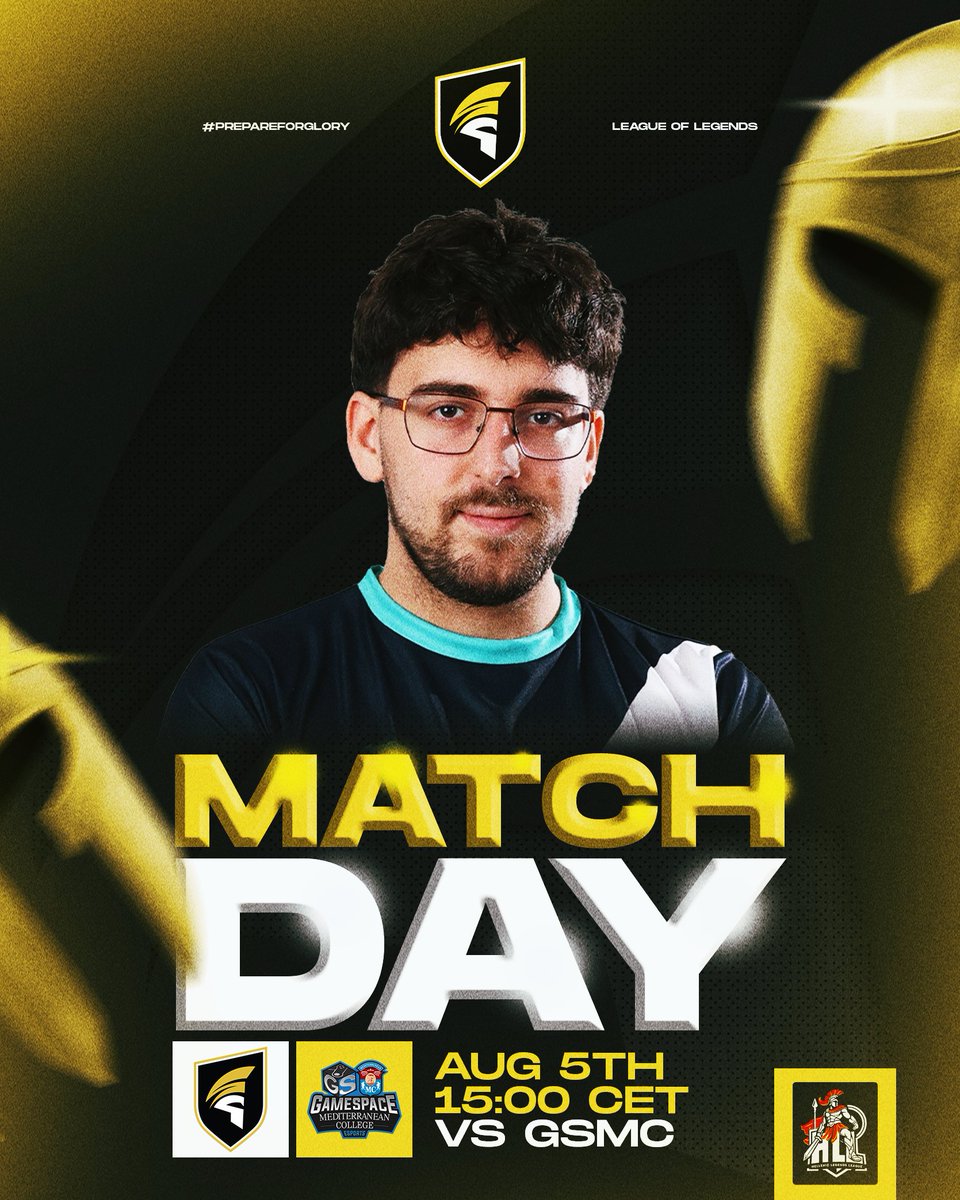 SpartansEu's tweet photo. Final game of the regular season, let's give it our all!
⚔️ Matchday 7
🗓️ 05/08/26
🆚@GamespaceEsport
🏆@helleniclegends HLL Summer Split
🕕16:00 EEST (15:00 CET)
🎙️https://t.co/bQiF14GQBs, https://t.co/vkE8EZ0HUa (Co-stream)

Lineup:
@Libra1v1 - @xeonerr - @Alex3_lol - @sm_smlol - @Lagas_lol
#PrepareForGlory