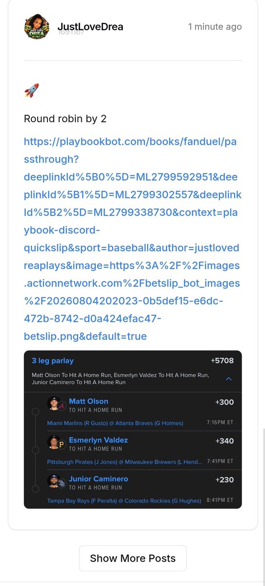 blushbookie's tweet photo. If anybody wants @Justlove_drea homerun plays, here you go. So y'all will know I'm not tripping. She said to round robin these by 2's, even though it's only 3 players 🤷🏾‍♂️. @Playbook https://t.co/WiaByFPRRY