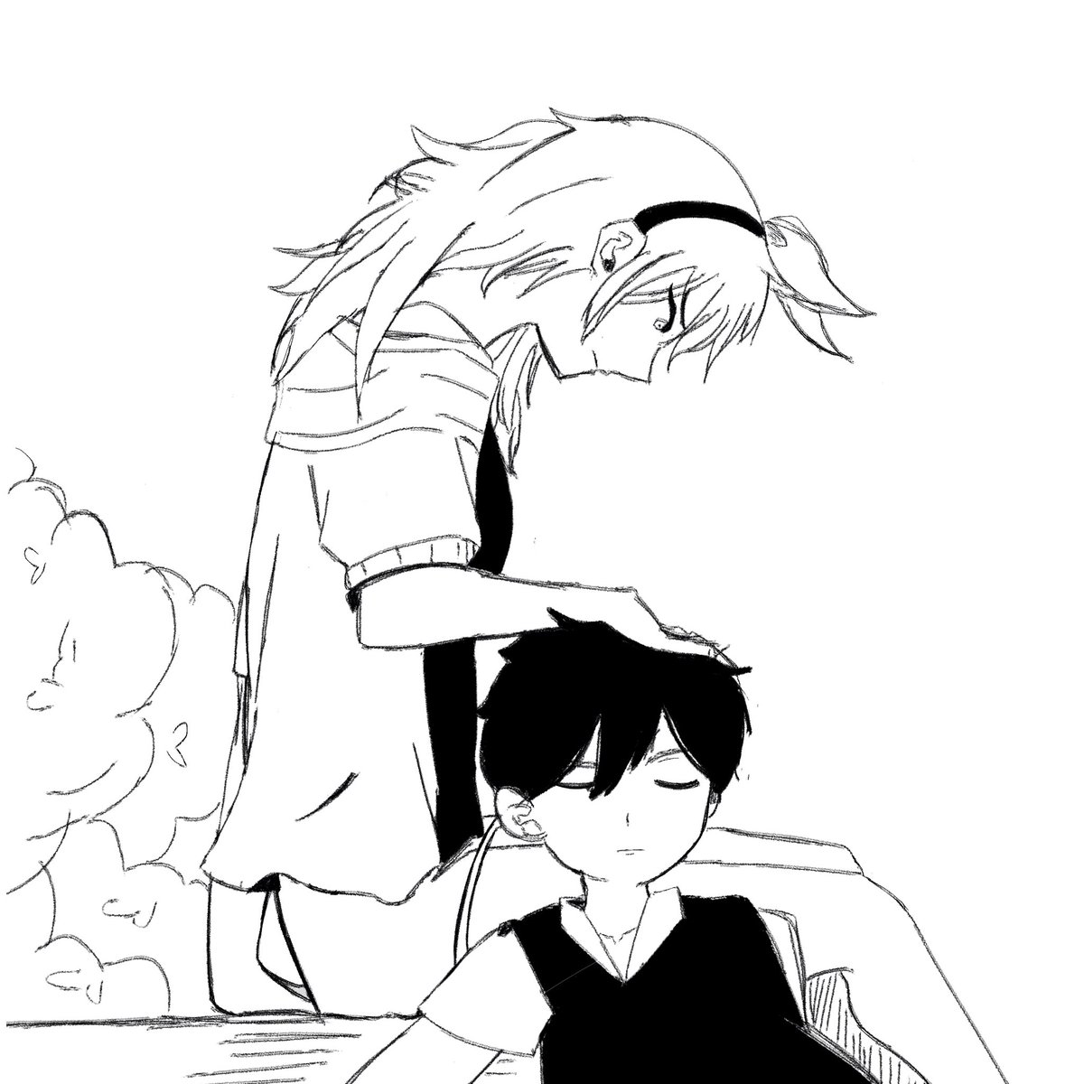 Vvsviso's tweet photo. #omori #omorifanart #omorisunburn #sunburn https://t.co/5IUci6OiMw