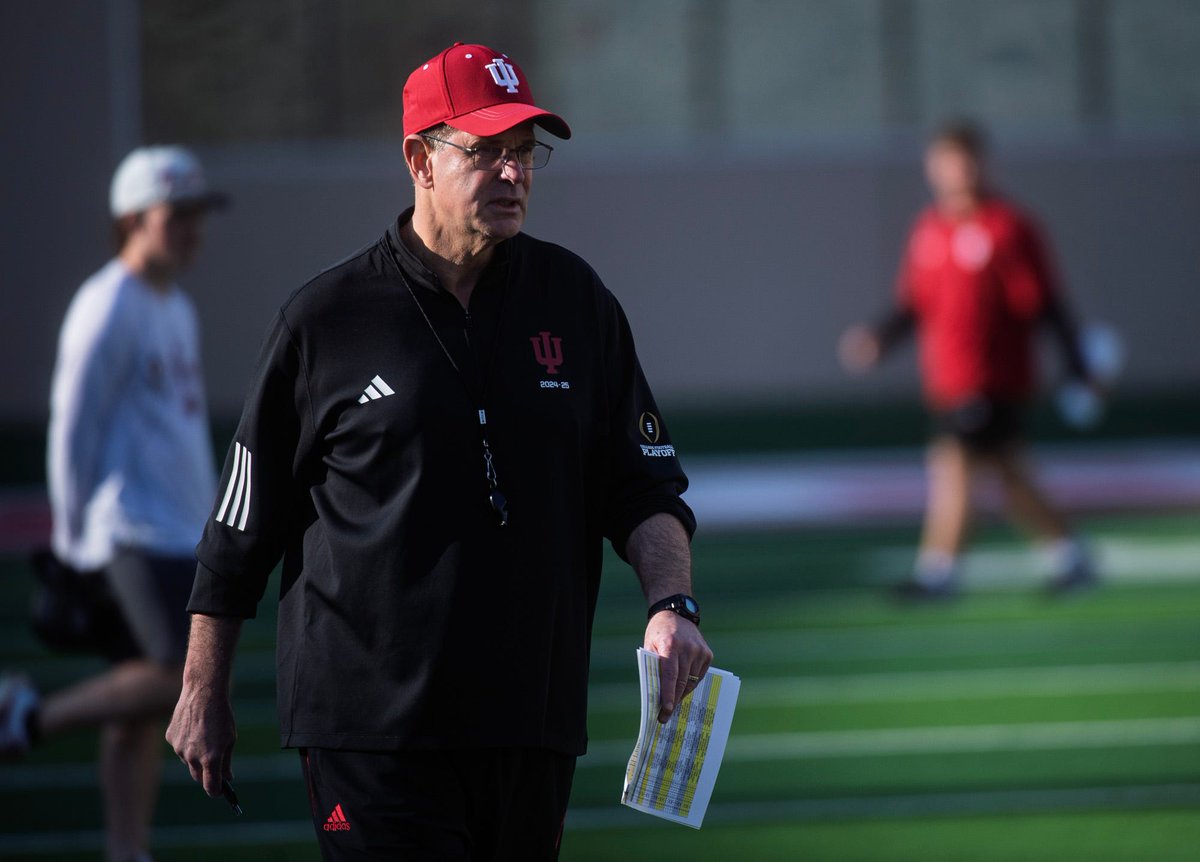 ColinMcMahon31's tweet photo. Ahead of fall camp, Indiana's staff believes there's a lot of work to be done, as #iufb is still trying to make up ground following a delayed start to the offseason.

"I’m really anxious to get the team together for the first time and develop them"

Story: https://t.co/7gJRoUePmD https://t.co/mXN2UJSsX3