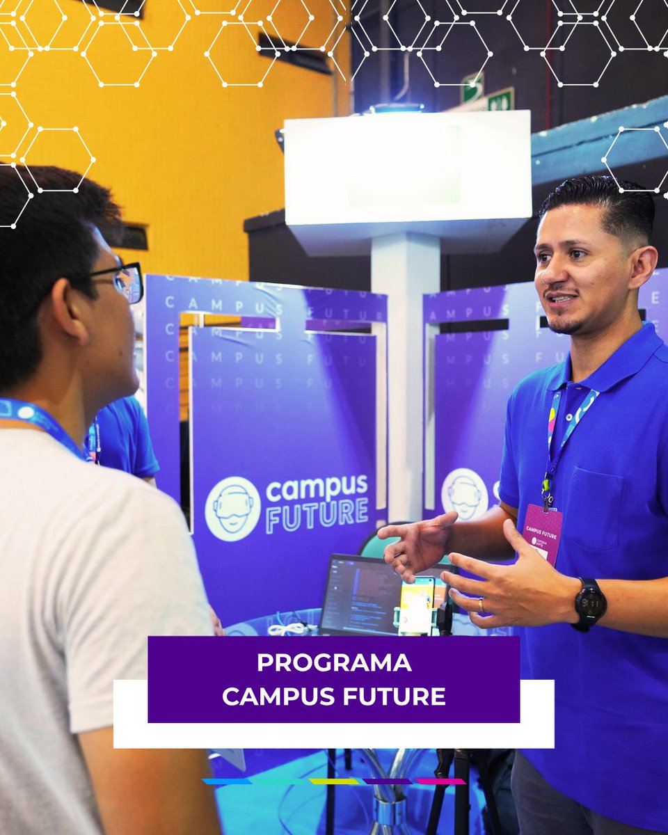 CampusPartyBRA's tweet photo. O programa Campus Future nasceu para conectar talentos, projetos e pesquisas capazes de transformar o presente e construir o futuro. https://t.co/97XytfOLr1