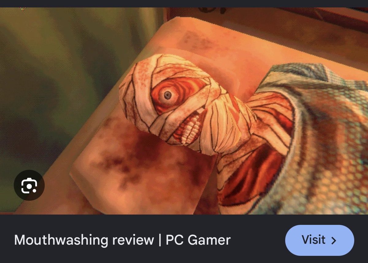 GDraven35's tweet photo. @JRGhaddar @arafat_atreides When I saw the marketing and that one shot of him in the Hospital all I could think of was the popular Indie horror game Mouthwashing. https://t.co/RSrIkc1JrA