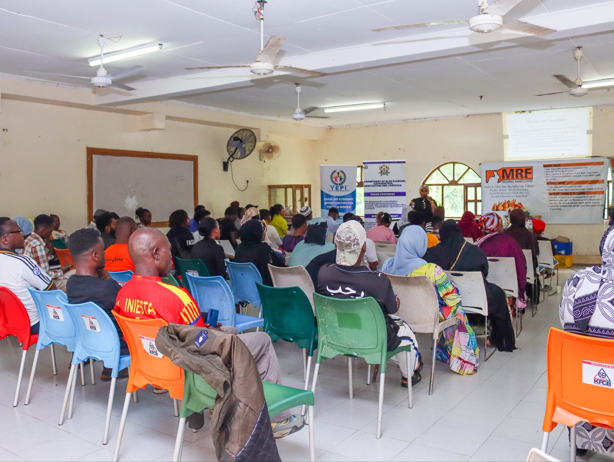 MillimagF's tweet photo. We sincerely appreciate the Mombasa County Departments of Blue Economy, Cooperatives, Agriculture &amp; Livestock and Public Service Administration, YGS &amp; Social Services, Swahilipot Hub, KCB, YEPI, and Mastercard Foundation for their invaluable partnership for the #IYD2026 Pre-event https://t.co/4q5k95MYen