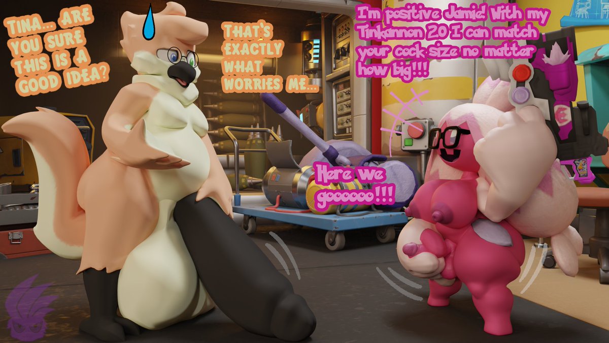 LewdEnder's tweet photo. CW: Hyper Growth,Hyper Cum

What do you get when you combine a size copying device with a birb who's cock can't stop growing? A reaaaaaaaally big mess! 
Though it seems like Jamie isn't too bothered by this turn of events~

Renders for @/lewdjamiebirby on 🦋☁️
(No cum alts below) https://t.co/7zXiMYdHYB